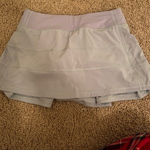 Lavender lulu lemon pace rival skirt *regular*